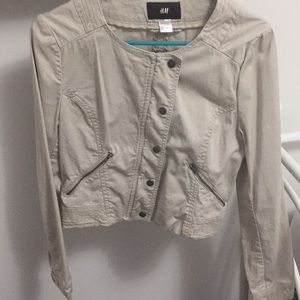 beige jacket